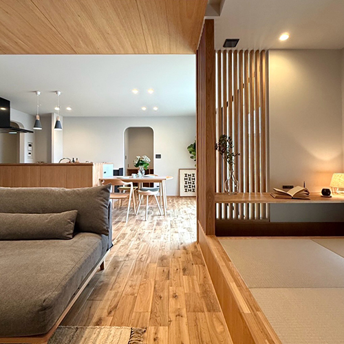 【 見学会インテリアコーディネート 】リブホームさんの物件にて、家具や雑貨などのインテリアコーディネートをさせていたただきました。『趣味と暮らせるインナーガレージの平屋』完成見学会