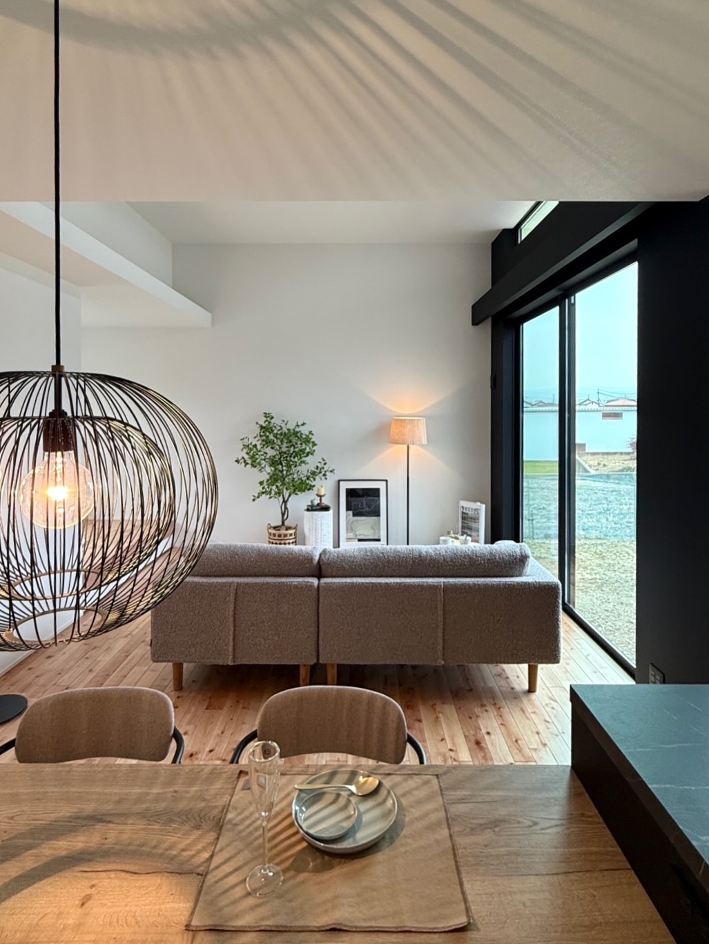 ゆったりと時間を過ごせる平屋